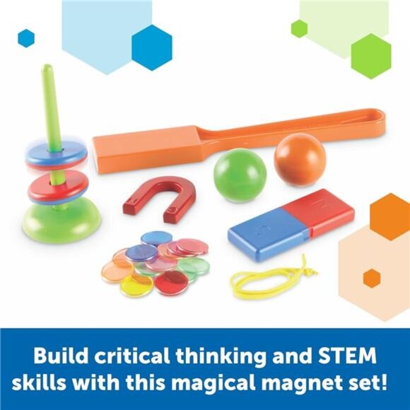 Kids‎ Ages 5+, Magnet Movers, Critical Thinking Skills, STEM Certified Toy - Picture 2 of 6